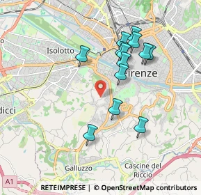 Mappa 50124 Firenze FI, Italia (1.71231)