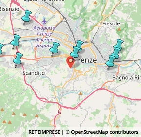 Mappa 50124 Firenze FI, Italia (6.06143)