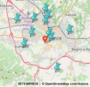 Mappa 50124 Firenze FI, Italia (3.84636)