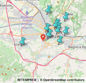 Mappa 50124 Firenze FI, Italia (3.14333)