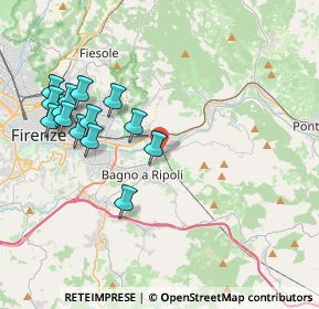 Mappa Via di Rimaggio, 50012 Rimaggio FI, Italia (4.21)