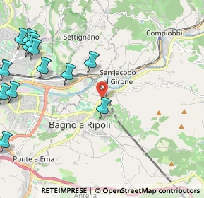 Mappa Via di Rimaggio, 50012 Rimaggio FI, Italia (3.02462)