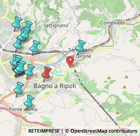 Mappa Via di Rimaggio, 50012 Bagno a Ripoli FI, Italia (2.90412)