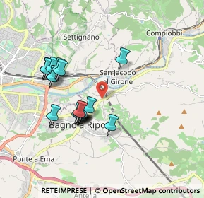 Mappa Via di Rimaggio, 50012 Rimaggio FI, Italia (1.727)