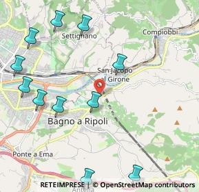 Mappa Via di Rimaggio, 50012 Bagno a Ripoli FI, Italia (2.70909)