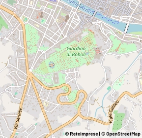 Mappa Via del Mascherino, 50125 Firenze FI, Italia (0.27391)