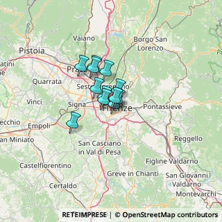 Mappa Via Piana, 50124 Firenze FI, Italia (6.99)