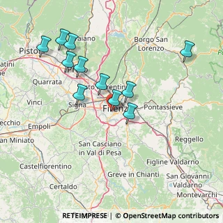 Mappa Via Piana, 50124 Firenze FI, Italia (15.17818)