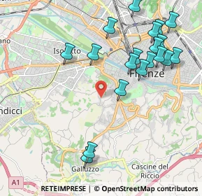 Mappa Via Piana, 50124 Firenze FI, Italia (2.36053)