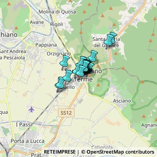 Mappa Via Carlo Collodi, 56017 San Giuliano Terme PI, Italia (0.714)