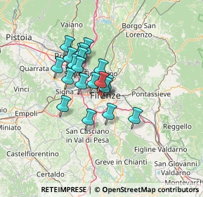 Mappa Viale Petrarca, 50124 Firenze FI, Italia (9.998)