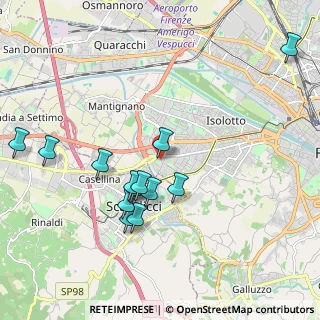 Mappa Via Attavante, 50143 Firenze FI, Italia (2.07231)