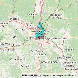 Mappa Via Attavante, 50143 Firenze FI, Italia (62.80846)