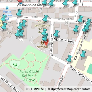 Mappa Via Attavante, 50143 Firenze FI, Italia (0.08148)