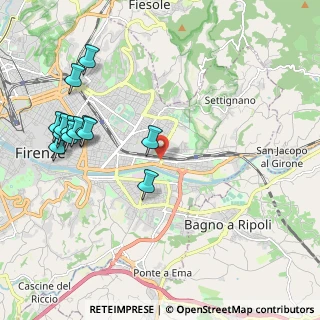 Mappa Via del Gignoro, 50136 Firenze FI, Italia (2.42615)