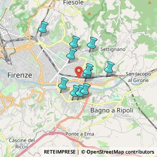 Mappa Sede amministrativa e legale, 50136 Firenze FI, Italia (1.33909)