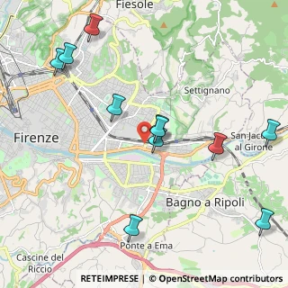 Mappa Via del Gignoro, 50136 Firenze FI, Italia (2.36909)