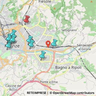 Mappa Via del Gignoro, 50136 Firenze FI, Italia (2.70727)