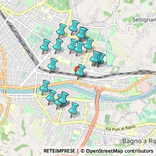 Mappa Via del Gignoro, 50136 Firenze FI, Italia (0.882)