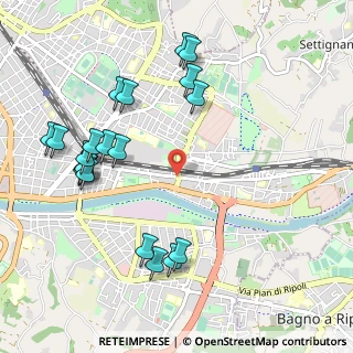 Mappa Via del Gignoro, 50136 Firenze FI, Italia (1.1925)