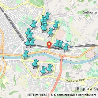 Mappa Via del Gignoro, 50136 Firenze FI, Italia (0.9395)