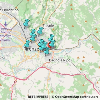Mappa Via del Gignoro, 50136 Firenze FI, Italia (2.51167)