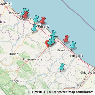 Mappa Via Pilone, 61030 Cartoceto PU, Italia (15.31077)