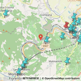 Mappa Via Pineta, 59015 Carmignano PO, Italia (3.654)
