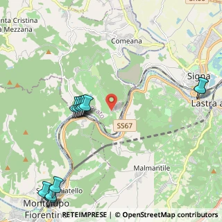 Mappa Via Pineta, 59015 Carmignano PO, Italia (2.89615)