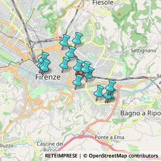 Mappa Via Fra' Giovanni Angelico, 50136 Firenze FI, Italia (1.45938)