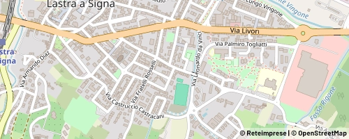 Mappa Lastra a Signa