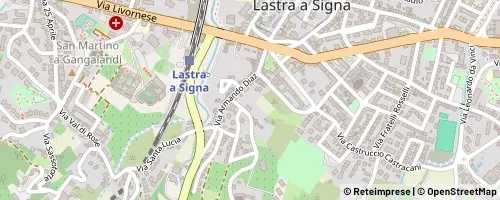 Mappa Lastra a Signa