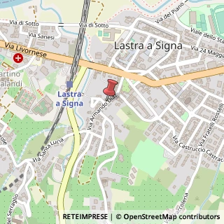 Mappa Via Armando Diaz, 47, 50055 Lastra a Signa, Firenze (Toscana)