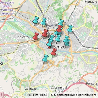 Mappa Via D'Ardiglione, 50100 Firenze FI, Italia (1.33176)