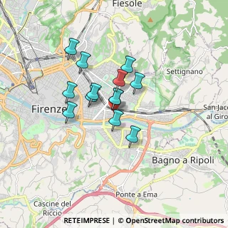 Mappa Via Einaudi, 50136 Firenze FI, Italia (1.24615)