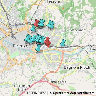 Mappa Via Einaudi, 50136 Firenze FI, Italia (1.4285)