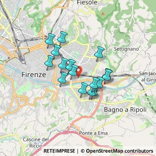 Mappa Via Einaudi, 50136 Firenze FI, Italia (1.38188)