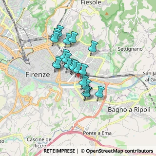 Mappa Via Gabrio Casati, 50136 Firenze FI, Italia (1.2575)