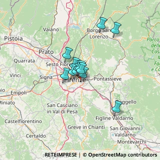Mappa Via Gabrio Casati, 50136 Firenze FI, Italia (8.58667)