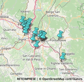 Mappa Via Gabrio Casati, 50136 Firenze FI, Italia (10.74158)