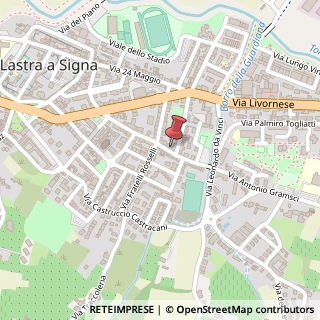 Mappa Via A. Gramsci, 55, 50055 Lastra a Signa, Firenze (Toscana)