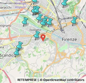 Mappa Via di S. Vito, 50124 Firenze FI, Italia (2.30929)