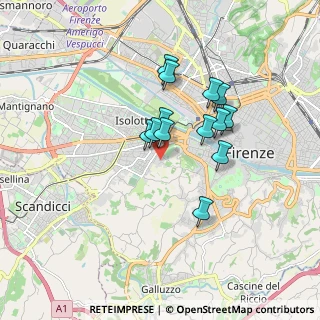 Mappa Via di S. Vito, 50124 Firenze FI, Italia (1.38077)