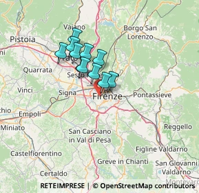 Mappa Via di S. Vito, 50124 Firenze FI, Italia (9.84545)