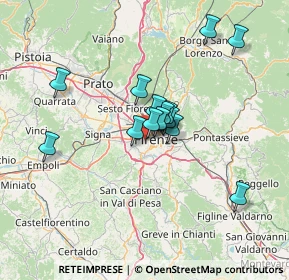 Mappa Via di S. Vito, 50124 Firenze FI, Italia (11.10643)