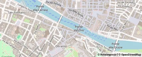 Mappa Florencia