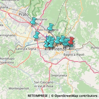 Mappa Via Agostino di Duccio, 50143 Firenze FI, Italia (4.25429)