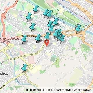 Mappa Via Agostino di Duccio, 50143 Firenze FI, Italia (0.911)