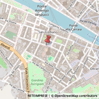 Mappa Piazza del Carmine, 29, 50124 Firenze, Firenze (Toscana)