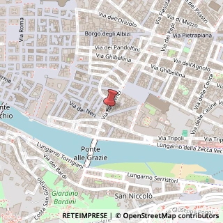 Mappa Via dei Benci, 16, 50122 Firenze, Firenze (Toscana)
